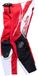 Troy Lee Designs SE Pro Salvo, pantalon textile pour jeunes, couleur: Rouge/Noir/Blanc, taille: 18