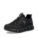 Rieker Dames Slippers Sneaker Vegan MemoSoft Elastisch M6078-00 Black
