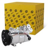 HELLA 8FK 366 201-711 VCS-14EC Climatisation, compresseur, PAG 46 YF, convient pour R134a et R1234yf, pour RENAULT Clio IV (BH), Captur (J5, H5), CLIO IV fourgonnette