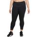 Nike Collant One Luxe Icon Clash Dri-fit - Noir Femme, pointure Large