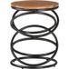 Table d'appoint en bois massif d'acacia 40x40x52 cm
