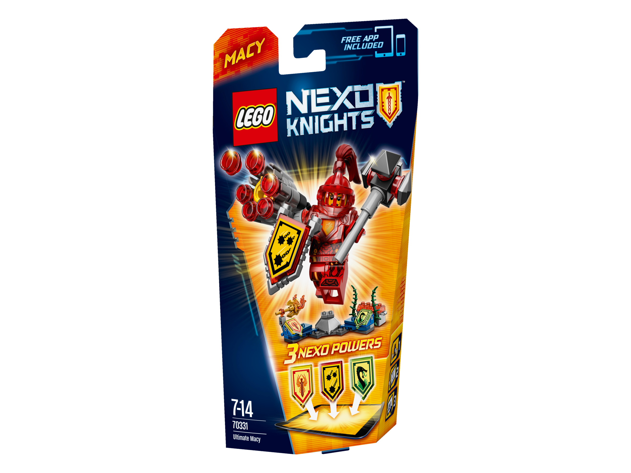 lego NEXO KNIGHTS Ultimate Macy