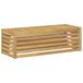 VidaXL Banc d'extérieur 2 places bois d'acacia massif blanchi