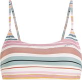 Protest Mixscylla Bralette bikini top Dames Gebloemd Mouwloos Verstelbare bandjes Haak- en oogsluiting 82% Recycled Polyamide, 18% Elasthane Duskyrose