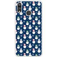 Huawei Sneeuwman siliconen hoesje compatibel met P20 Lite