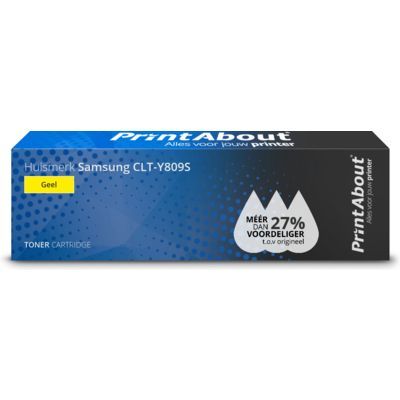 PrintAbout Huismerk Samsung CLT-Y809S Toner Geel