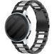 Strap-it Garmin Bracelet acier Vivomove HR (noir/argent)