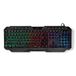 Nedis GKBD110BKFR Gaming Toetsenbord USB AZERTY Frans Zwart