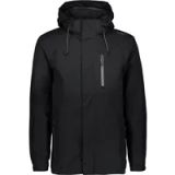 CMP Regenjas van scheurbestendig polyester voor heren met afneembare capuchon, herenjas