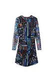 Desigual Vest_lettering 2000 dames Jurk