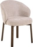 Giga Living Armstoel Durin Juto Beige/Eiken