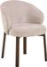 Giga Living Armstoel Durin Juto Beige/Eiken