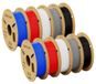 PLA filament - 1,75 mm - Set van 10 kg (10 spoelen van 1 kg) - Geschikt voor FDM 3D-printers - Meerdere kleuren: rood, wit, blauw, zwart