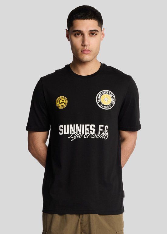 Lyle & Scott T-shirt zwart