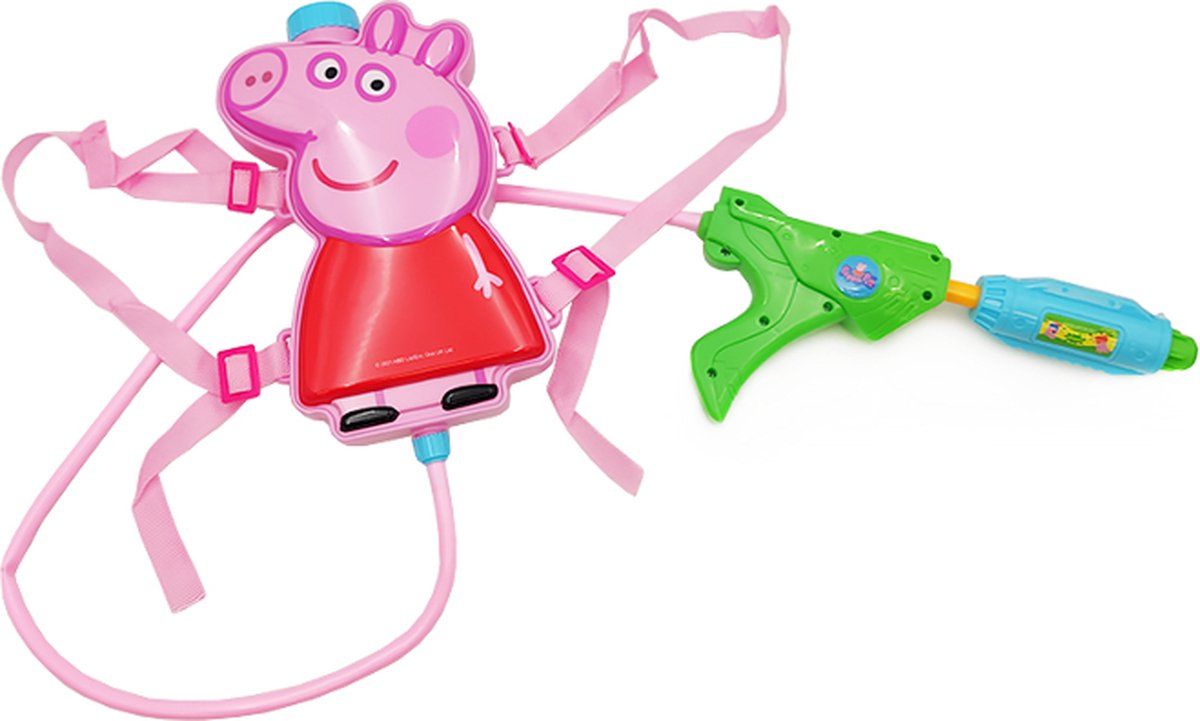 Peppa Pig Waterpistool rugzak - Multi Colour - Polyester - 2022
