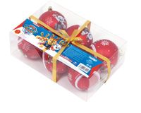 Spin Master The Paw Patrol Kerstbal Friendship Rood 6 Stuks Plastic (Ø 8 cm)