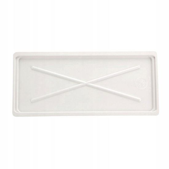 ALTOM Serie - Plastic Afdruiprek Schotel - Wit - 22,5x50cm