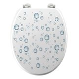 Douceur d'Intérieur Toiletbril CharniERES metaal, Bubble, 37,5 x 46 cm