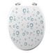 Douceur d'Intérieur Toiletbril CharniERES metaal, Bubble, 37,5 x 46 cm
