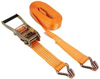Kerbl 37144 ratelspanband 2-delig 50 mm / 6 m, trekkracht 4000 kg, oranje