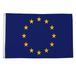 Merkloos / Sans marque Europa Medium formaat vlag - 90 x 150 cm - Landen feestartikelen - polyester