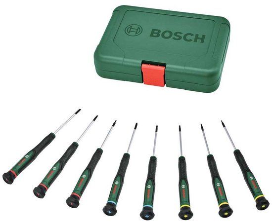 Bosch Groen Bosch Home and Garden 1600A02Z9M Schroevendraaierset