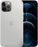 Ceezs telefoonhoesje geschikt voor Apple iPhone 12 Pro Max hoesje siliconen - backcover - optimale bescherming - Matte Transparant