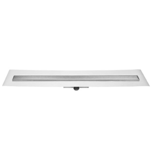 Easy Drain Compact ff zero afvoergoot 80 x 6 cm zijaansluiting rvs EDCOMFFZ 80050