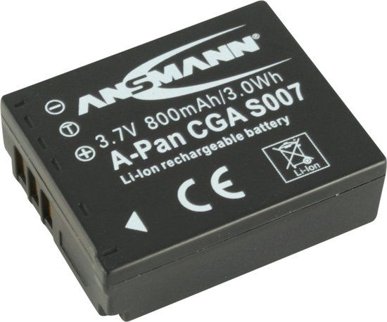 Ansmann CGA S007 - Accu - 800 mAh - Lithium