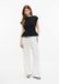 s.Oliver W32 x L34 Regular Fit Regular Waist Linnen Broek Wit
