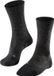 FALKE TK2 Wool Wandelsokken anti blaren, medium padding merinowol sportsokken dames grijs - Maat 43-44