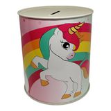 Spaarpot Tin Spaarpot 11 x 13 cm Eenhoorn - Verschillende Afbeeldingen