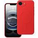 Apple Coque MagSafe pour iPhone 17e / 16e, OEM, Silicone Mag, Rouge