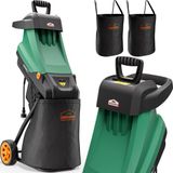 Gardebruk Hakselaar Compact – 2x 50L Zak 2400W Elektrisch - Groen