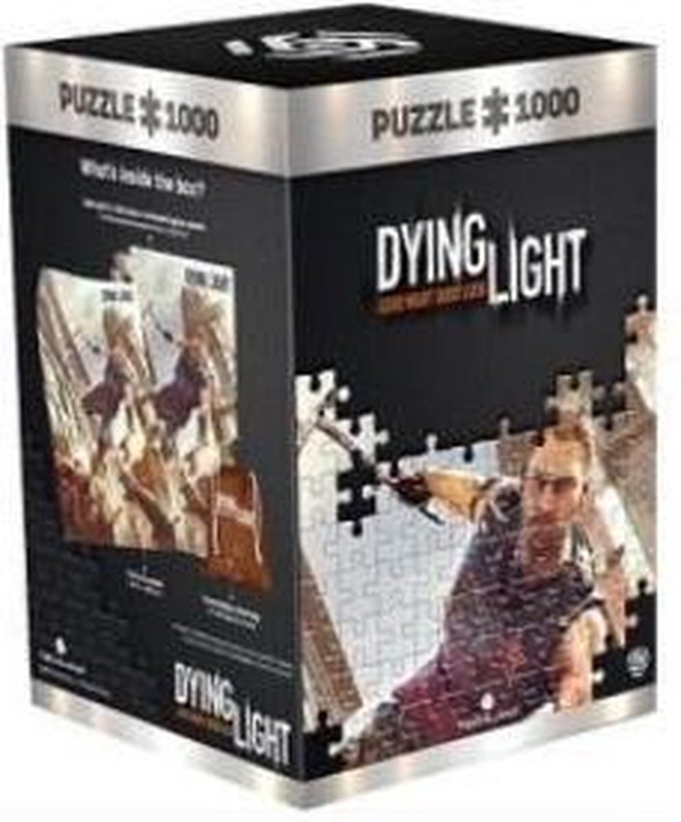Good Loot Dying Light Kyle Crane - puzzel 1000 stukjes 68cm x 48cm | inclusief poster en tas | Game-artwork voor volwassenen en tieners