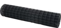 vidaXL Euro Hek 1,2 x 10 m PVC-gecoat ijzer Grijs
