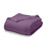 Today Deken pluizig polyester 180 x 220 cm, polyester, violet, 180 x 220 cm