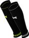 Xtreme Sockswear Kuit Sleeves Compressie Hardlopen - 2 paar - Unisex - Zwart - Maat 45/47