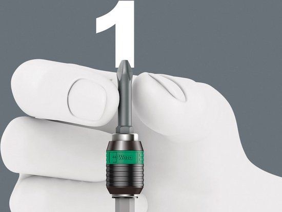 Wera - 7461 Kraftform momentschroevendraaier - rapidaptor wisselhouder - 0.3-3.0nm
