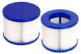 Cartouche filtrante pour jacuzzi - Jeu de 2 - 100 x 75 mm - Dirt Locking