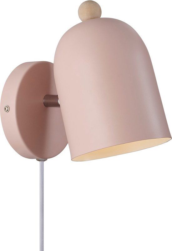 Nordlux Gaston Wandlamp - E27 - Pastel Roze