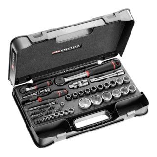 Facom Dopsleutel Assortiment 1/4" - 1/2" - 56 Delig - R.161B - S.161B