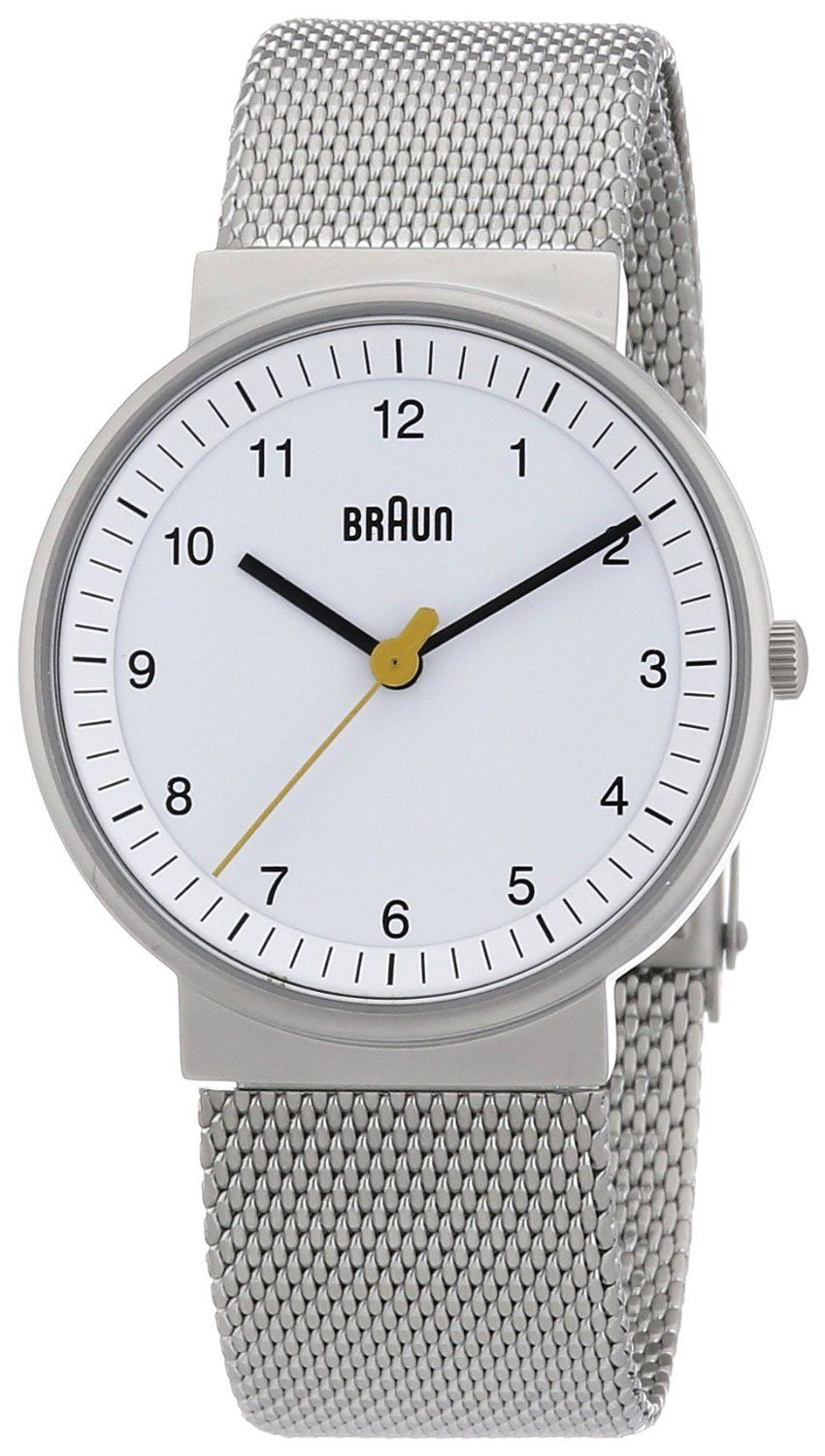 Braun BN0031 - Horloge - Wit - 33mm