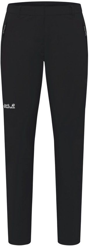 Jack Wolfskin Hikeout Pants Women - Outdoorbroek - Dames - Zwart - Maat 40