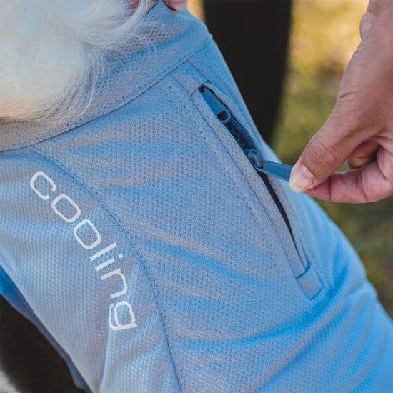 KURGO Core Cooling Vest Verkoelend Vest voor honden - Large - grijs