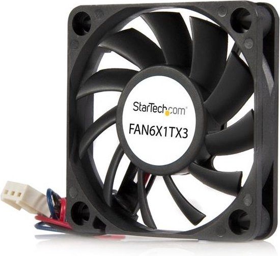 StarTech.com 60x10mm Computer Case Fan with Ball Bearings - TX3 Connector