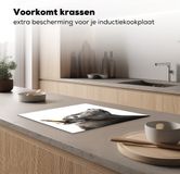 Merkloos KitchenYeah® Inductie beschermer 60x52 cm - Schotse Hooglander - Inductiebeschermer