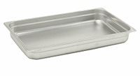 Pentole Agnelli COIXGNP11055 gastronorm schaal 1/1, roestvrij staal, zilver, 53 x 32,5 x 5,5 cm