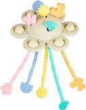 Nattou Silicone Montessori baby speelgoed sensorisch - 20 cm - Multicolor