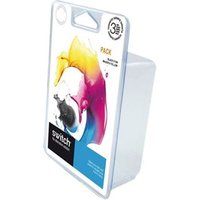 SWITCH 5 zwart, geel, cyaan, magenta compatibel gereviseerd inktcartridge (alternatief voor: Epson T1816) voor Epson Expression Home XP-212, 215, 225, 312, 315, 322, 325, 412, 415, 422, 425